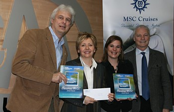 Gagnante d'une croisière MSC grâce à Tours Chanteclerc Gagnante d'une croisière MSC grâce à Tours Chanteclerc