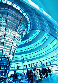 Le dôme du Reichstag Le dôme du Reichstag