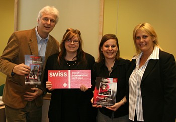 Gagnante d'une paire de billets pour l'Europe grâce à Tours Chanteclerc Gagnante d'une paire de billets pour l'Europe grâce à Tours Chanteclerc