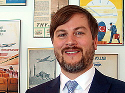 Darren Dunop, directeur des ventes corporatives de Turkish Airlines à Montréal.