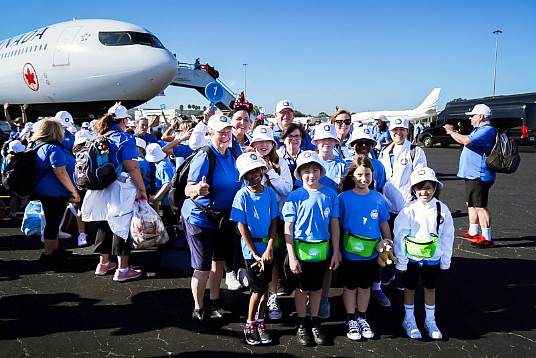 La Fondation Air Canada a permis à plus de 1 000 enfants de prendre leur envol pour un Voyage de rêves en 2025