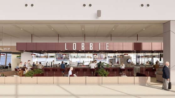 Vue du bar Lobbie par Blaxton