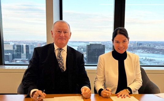 Rémy Bourgeon, Président d’Alderan et Carolyne Doyon, Présidente-directrice générale Amérique du Nord et Caraïbes Club Med