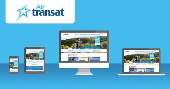 Air Transat dévoile le nouveau design de son site Web Air Transat dévoile le nouveau design de son site Web