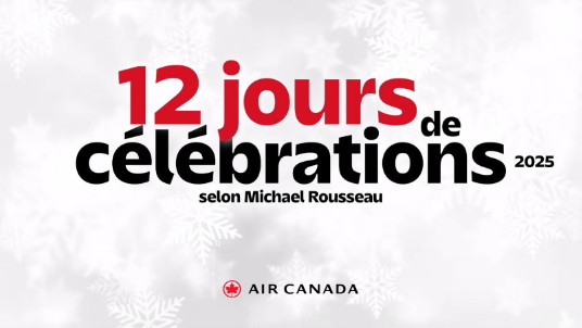 Les 12 jours de célébrations des Fêtes 2025 d'Air Canada : une année consacrée à enrichir les connexions mondiales et à rehausser l'expérience des passagers