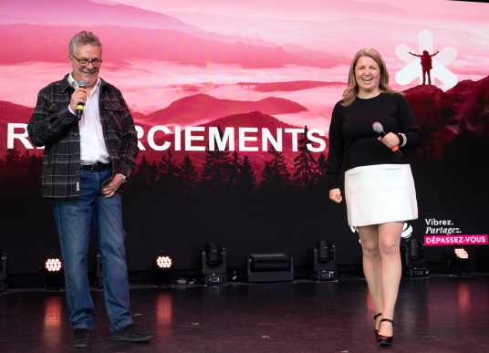 Richard Villeneuve et Annick Dupuis