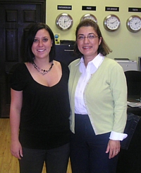 Magalie Desrosiers de Voyages Fontainebleau et Berthe Haddad ,responsable, développement des affaires Évasionscroisières Encore Magalie Desrosiers de Voyages Fontainebleau et Berthe Haddad ,responsable, développement des affaires Évasionscroisières Encore