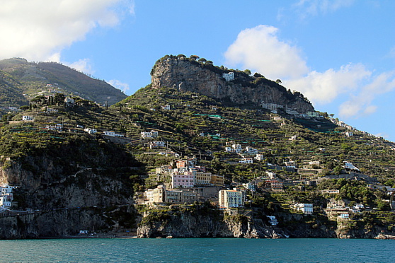 La côte amalfitaine nous offre tout un spectacle La côte amalfitaine nous offre tout un spectacle