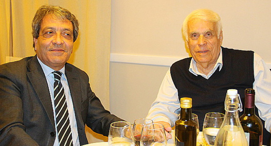Mimmo Calabretta,(à dr) président d’Expertours et de Anastasio Monteforte, son partenaire italien