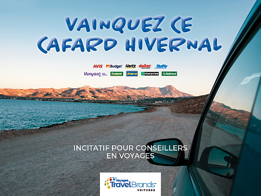 Voyages TravelBrands lance un incitatif « Vainquez ce cafard hivernal » sur la location de voitures pour les agents de voyages