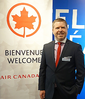 François Choquette, directeur des ventes spécialisées et responsable des agences de voyages au Québec