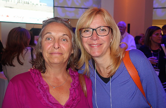 Joanne thétreault de Skylink et Marie-Hélène Jacques de Groupe Voyages VP Joanne thétreault de Skylink et Marie-Hélène Jacques de Groupe Voyages VP