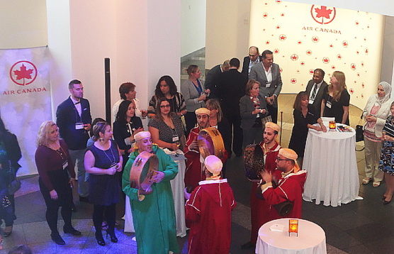 Air Canada souligne avec éclat son nouveau service vers le Maroc  Air Canada souligne avec éclat son nouveau service vers le Maroc