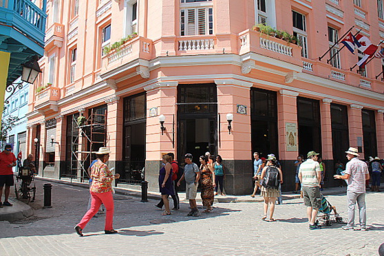 L'hôtel Ambos Mundos.