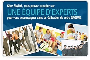 Skylink: un nouvel outil pour l'organisation des voyages de groupes Skylink: un nouvel outil pour l'organisation des voyages de groupes