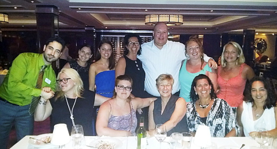 Conseillères Voyages Transat accompagnées d’Alexandre Bergeron, Norwegian Cruise Line, Patrick Brousseau, Assurance Voyage Manuvie et Danielle Durocher, TDC Conseillères Voyages Transat accompagnées d’Alexandre Bergeron, Norwegian Cruise Line, Patrick Brousseau, Assurance Voyage Manuvie et Danielle Durocher, TDC