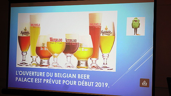 La région Wallonie-Bruxelles et Air Canada recevaient hier soir La région Wallonie-Bruxelles et Air Canada recevaient hier soir