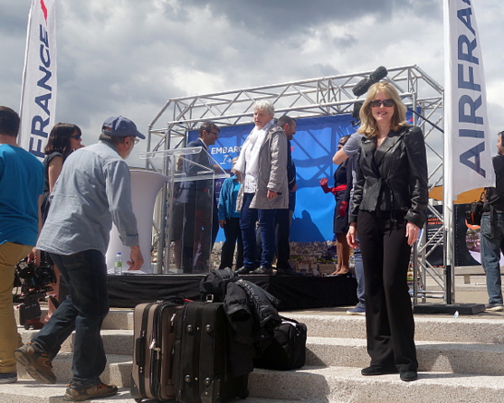 Diane Audet, chargée des communications d'Air France / KLM au Canada Diane Audet, chargée des communications d'Air France / KLM au Canada