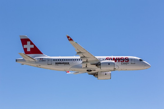 Le premier avion CS100 sera livré à SWISS en juin et son entrée en service est prévue en juillet 2016. Le premier avion CS100 sera livré à SWISS en juin et son entrée en service est prévue en juillet 2016.