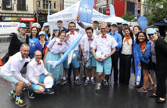 Des billets KLM  pour stimuler les dons offerts aux participants du Duathlon Urbain Des billets KLM  pour stimuler les dons offerts aux participants du Duathlon Urbain