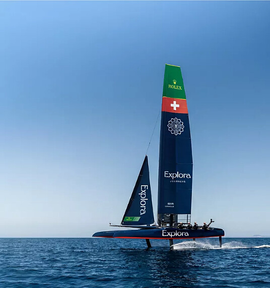 Explora Journeys Annonce Son Partenariat Exclusif Avec L'équipe Suisse De SailGP