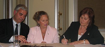 Jean Collette, Rosalind Prober et Christiane Théberge