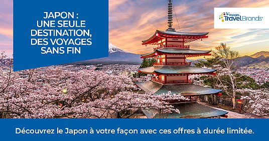 Voyages TravelBrands lance une campagne  Japon offrant aux agents de voyages des revenus accrus et une valeur ajoutée exclusive pour leurs clients