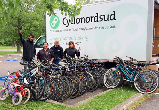 « Si vous avez un vélo que vous n’utilisez pas, je me ferai un plaisir d’aller le chercher» - Lynne St Jean