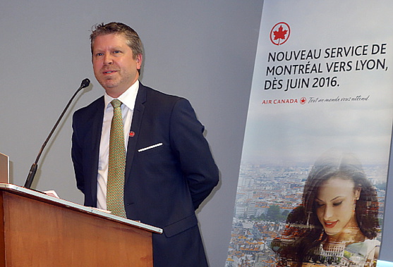 François Choquette, directeur ventes spécialisées d'Air Canada