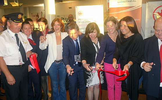 Le service annuel Montréal-Lyon d' Air Canada est lancé !  Le service annuel Montréal-Lyon d' Air Canada est lancé !