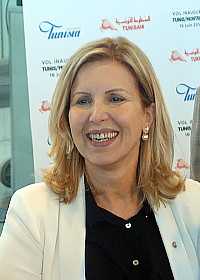 la ministre du tourisme de la Tunisie Selma Elloumi Rekik