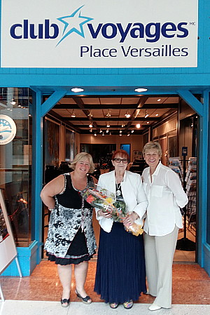 Danielle Durocher, Monique Clément et Manon Doucet