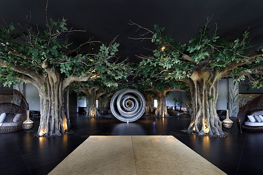 Le hall d’entrée du Lopesan Caoba Lagoon Resort