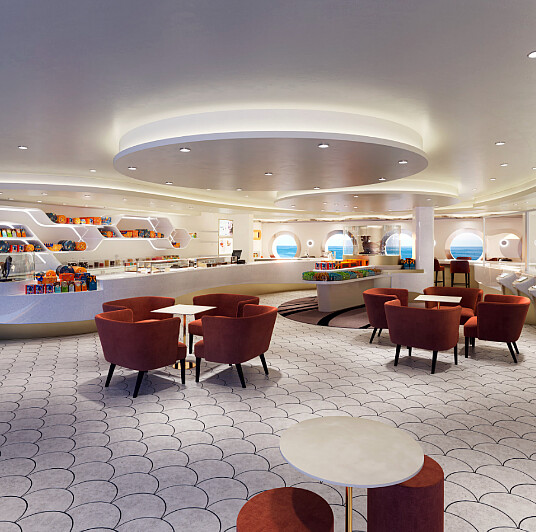 MSC World Asia célèbre l'art du chocolat italien avec le plus grand espace Venchi en mer