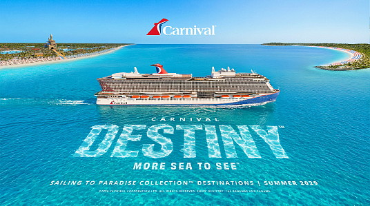 Carnival dévoile le Carnival Destiny comme son nouveau vaisseau et premier vaisseau de la nouvelle génération de la classe Ace