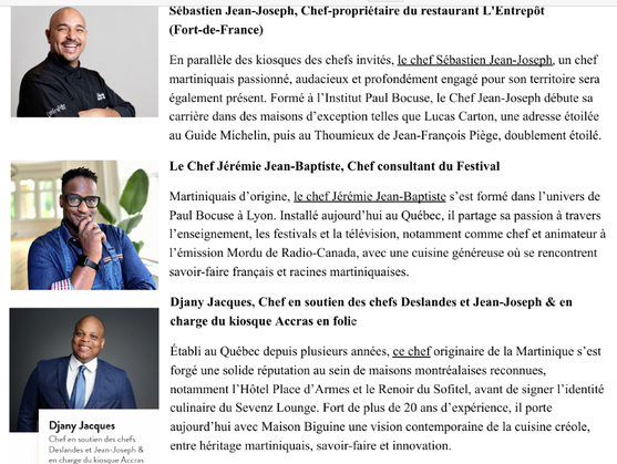 Le Festival Martinique Gourmande dévoile la programmation festive du Marché créole dans le Vieux-Montréal les 12 et 13 septembre