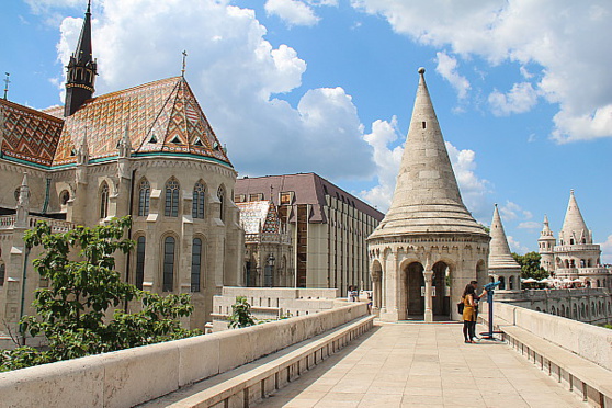Budapest : le Bastion des pêcheurs Budapest : le Bastion des pêcheurs