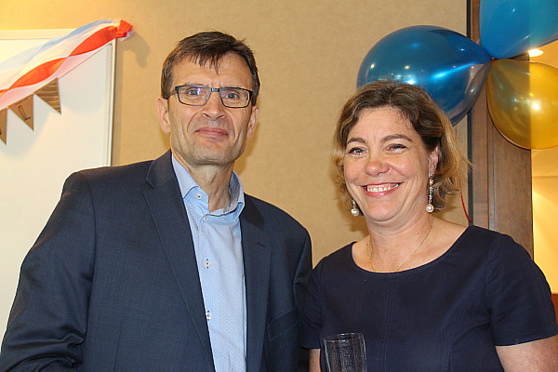 Jean-Noël Rheault d'Air France / KLM et Armelle Tardy - Joubert Jean-Noël Rheault d'Air France / KLM et Armelle Tardy - Joubert