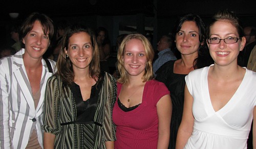L'équipe de Vacances Sunwing: Sylvie Murdoch, Sonia Magini, Anna Koziol, Stéphanie Bélanger et Marisa Poggioni