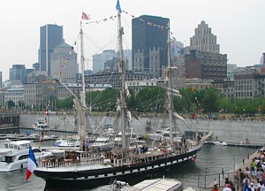 Le Belem à Montréal Le Belem à Montréal