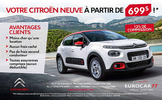 Eurocar TT : finissez la saison avec de grosses économies