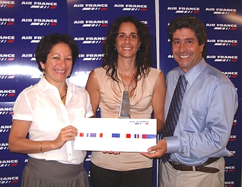Carol Séjean,  Carmela Falcone et Javier Santamaria