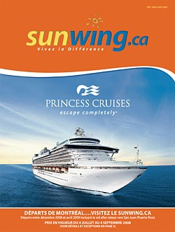Sunwing prend le large avec Princess Cruises !