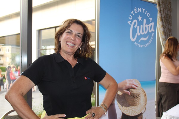 Carmen Casal, directrice de l'Office de tourisme de Cuba Carmen Casal, directrice de l'Office de tourisme de Cuba