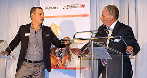 Beaucoup d'humour dans la présentation de Georges Platanitis et Guy Marchand. Beaucoup d'humour dans la présentation de Georges Platanitis et Guy Marchand.