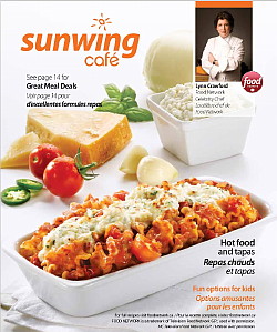 Sunwing lance son nouveau menu d’achats à bord créé en collaboration avec la célèbre chef Lynn Crawford de Food Network Sunwing lance son nouveau menu d’achats à bord créé en collaboration avec la célèbre chef Lynn Crawford de Food Network