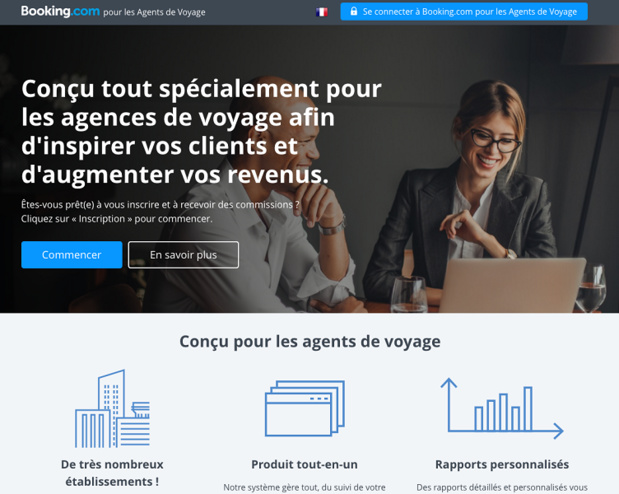 Booking.com lance une nouvelle plateforme pour les agents de voyage