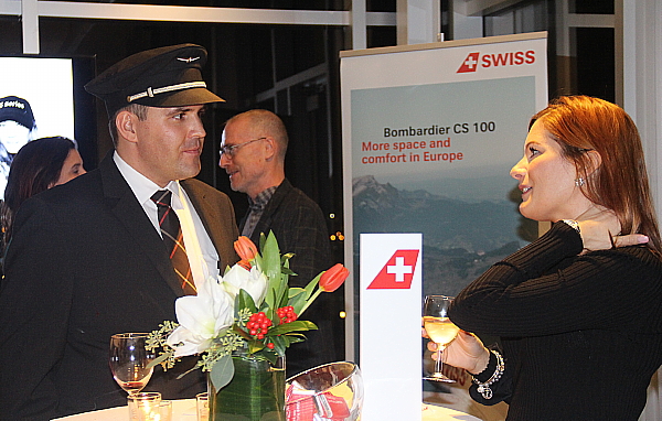 Swiss présente son appareil Bombardier C Series Swiss présente son appareil Bombardier C Series