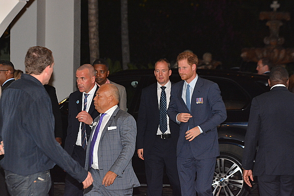 Sandals reçoit le prince Harry à Ste Lucie