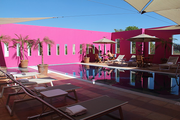 La nouvelle piscine de l'hôtel boutique Casa Reyna.